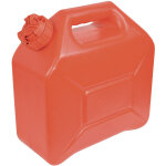 Jerrican plastique 10l renforc avec bec verseur intgr