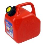 Jerrican plastique avec bec verseur 5l ? poly�thyl�ne pro ? norme un 3h1 / y / 140 / yy pour mati�res ...