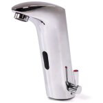 Jet dryer - robinet infrarouge - robinet automatique de lavabo avec mélangeur donner autoflow 04, chrome ... Jet dryer - robinet infrarouge - robinet automatique de lavabo avec mélangeur donner autoflow 04, chrome ...
