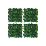 Jet7garden - plaques carr�es clipsables lierre de boston - 4 plaques - 50x50cm