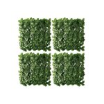 Jet7garden - plaques carr�es clipsables rosi� vein� - 4 plaques - 50x50cm
