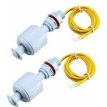 Jeu de 2 interrupteurs � flotteur en pp avec c�ble, con�us pour �tre utilis�s comme interrupteurs de ...