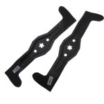 Jeu de 2 lames pour autoporte coupe 92cm ayp lectrolux jection arrire
