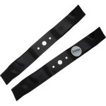 Jeu de 2 lames mulching pour tondeuse autoporte coupe 92cm jection latrale