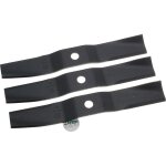 Jardiaffaires - jeu de 3 lames s125. 4043 pour tondeuse morgnieux coupe 120cm