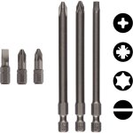 Jeu d'embouts de vissage extra - durs bosch, 3 pces pz1, pz2, pz3, 152 mm - 2607001762