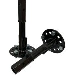 Bricoferr - jeu d'essieux pour le couplage aux roues pneumatiques avec une douille hexagonale interne ...