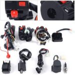 Jeu de faisceaux de c�bles, faisceau de c�bles de redresseur, bobine de stator �lectrique, c�ble �lectrique ...