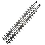 Jeu de lames 50cm taille haies compatible avec stihl hl, combisysteme ou viking