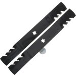 Jeu de lames gator mulching coupe 107cm pour mtd et toro remplace 742 - 0656