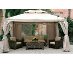 I giardini del re - jeu de rechange de toiles moustiquaires pour gazebo sahara mt. 3x4 moustiquaires ...