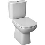Jika - deep - set wc combin� avec r�servoir de chasse, �vacuation par le bas, dual flush, blanc h8266170002801 ...