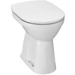 Jika - lyra plus - wc � poser, chasse d'eau plate, blanc h8253870000001