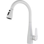 Jn. songs - robinet cuisine mitigeur cuisine douchette avec pomme extractible 2 modes - blanc Jn. songs - robinet cuisine mitigeur cuisine douchette avec pomme extractible 2 modes - blanc