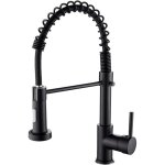 Jn. songs - robinet cuisine avec ressort en spirale robinet d'évier en acier inox rotatif 360° mitigeur ... Jn. songs - robinet cuisine avec ressort en spirale robinet d'évier en acier inox rotatif 360° mitigeur ...