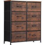 Commode  tiroirs en tissu - buffet - armoire polyvalente - armoire  tiroirs (avec tiroirs  structure ...