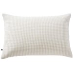 Joel - taie d'oreiller 50x70cm gaze de coton vichy coloris pampa