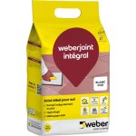 Weber saint gobain - joint carrelage hydrofug�, 5kg, blanc pur, id�al pour sol et carreaux rectifi�s, ...