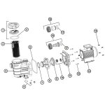 2 - joint couvercle de pompe powerline, power flo ii, kripsol sii