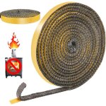 Joint insert chemine autocollant, joints fibre de verre, joint de porte pour poele a bois, chemine, ...