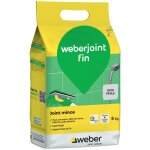 Weber saint gobain - joints minces carrelage mural, gris perle, 5kg, weberjoint fin, weber