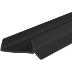 Joint pour plinthe cuisine, profil d'étanchéité pour socle cuisine, 18mm / 19mm, longueur : 1, 5m, noir ... Joint pour plinthe cuisine, profil d'étanchéité pour socle cuisine, 18mm / 19mm, longueur : 1, 5m, noir ...