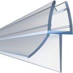 Joint porte douche et joint cabine douche de qualit suprieure 1x 70 cm - joint porte de douche en verre ...