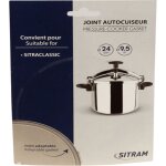 Joint en silicone pour cocotte - minute sitraclassic (diam�tre : 24cm) sitram pclasj