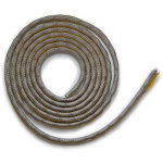 Joint de vitrage haute temp�rature 2000 x 6 x 6 mm ? �tanch�it� optimale pour po�les hark ? installation ...