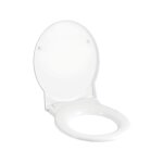 Geberit - abattant wc joly avec couvercle, charni�re amovible : acier inoxydable, avec m�canisme de fermeture ...