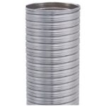 Joncoux - kit de 3, 5m de flexible inox 316 Ø80mm pour tubage de conduit de cheminée Joncoux - kit de 3, 5m de flexible inox 316 Ø80mm pour tubage de conduit de cheminée