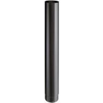 Joncoux - tuyau email 0, 7 haute temp�rature - diam�tre 200 - el�ment 1000 mm - noir mat