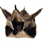 Jormftte - hamac pour petit animal de compagnie, hamac � sucre triple lit hamac pour rat, cochon d'inde, ...