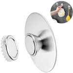 Jormftte - porte - savon magntique mural en acier inoxydable suspendu distributeur de savon avec aimant ...