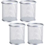 Jormftte - porte - stylos en maille porte - stylos en m�tal organisateur de stylos de bureau 4 pi�ces ...
