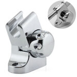 Jormftte - support de douche pour pommeau de douche � main, support r�glable en hauteur - grand angle ...