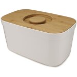 Joseph&joseph - joseph joseph bread bin - bo�te � pain avec couvercle pour planche � d�couper - blanc ...