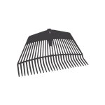 Rateau a feuille 2 en 1 , jaune