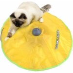Jouet pour chats automatique jeux jouet interactif pour chaton rotatif attraper souris en mouvement, ...