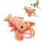 Jouet �lectronique interactif en forme de poisson pour chat ? jouet �lectrique doux pour chat, pochette ...