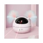 Jouet laser pour chat pointeur laser automatique chats rotatifs jouets lectroniques (rose), ensoleill ...