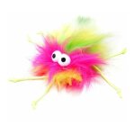 Jouet peluche pour chat 'monstre' 11cm multicolore