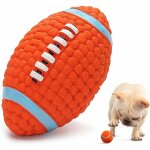 Jouet de rugby pour chien, balle en latex, jouet interactif � ramasser et � jouer, balle flottante pour ...