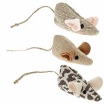 Jouet souris safari pour chats 3 pi�ces