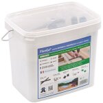 Jouplast - fixation invisible pour lame de terrasse en bois fixego