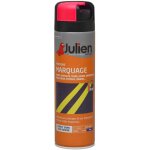 Julien - peinture arosol pour marquage - mat rouge fluo - 500 ml
