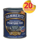 Julien - peinture direct sur rouille martele bleu nuit 0, 75 l - hammerite