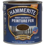 Julien - peinture direct sur rouille martel�e ch�taigne 2, 5 l - hammerite