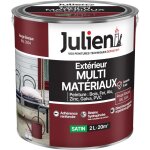 Julien - peinture multi - matriaux satin en phase aqueuse - bois, fer, alu, pvc, zinc, acier galvanis, ...