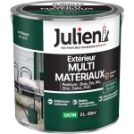 Julien - peinture multi - mat�riaux satin en phase aqueuse - bois, fer, alu, pvc, zinc, acier galvanis�, ...